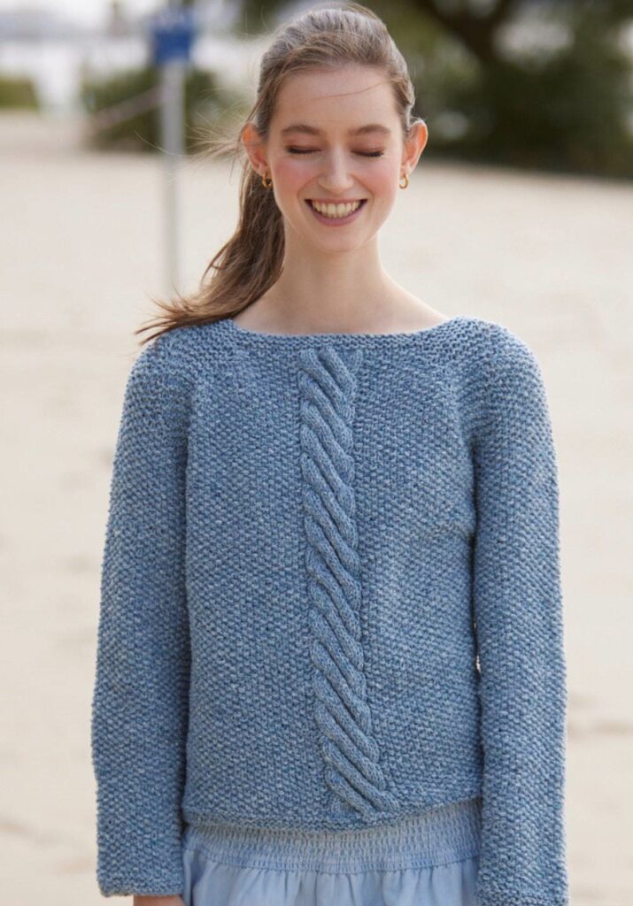 knitted pullover