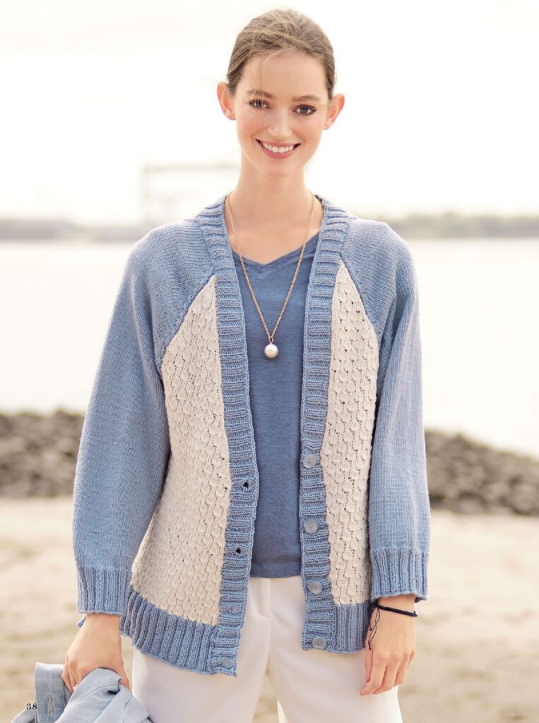 knitted cardigan