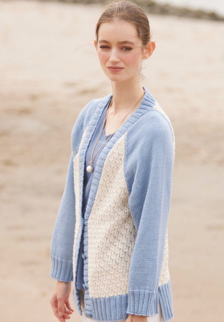 knitted cardigan