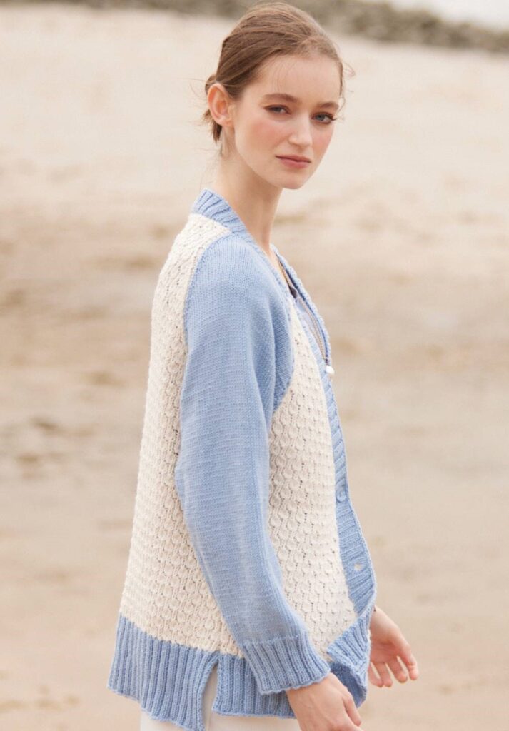 knitted cardigan