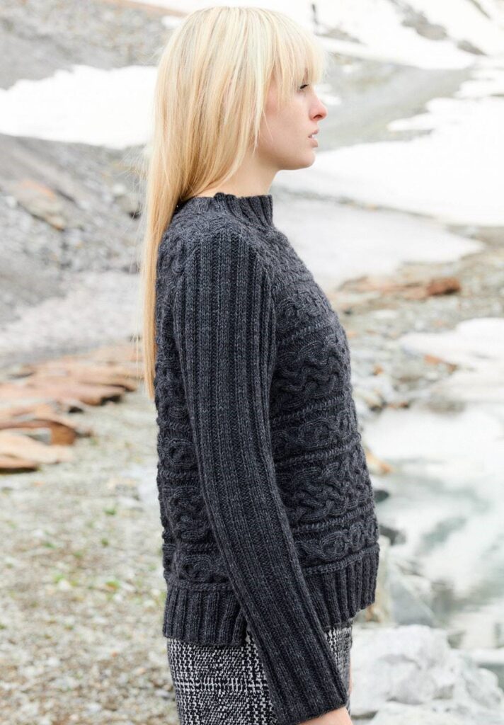 knitted pullover