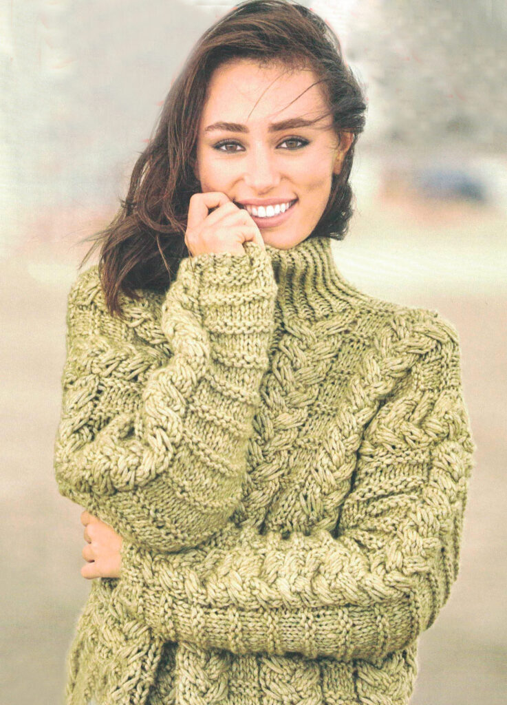 knitted pullover