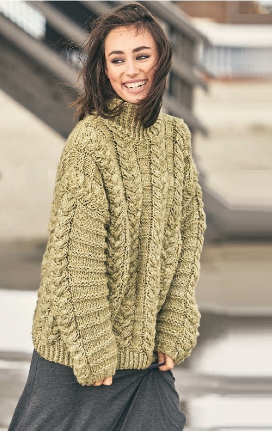 knitted pullover