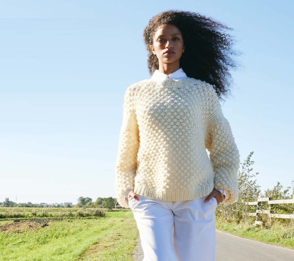 knitted pullover