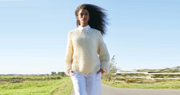 knitted pullover