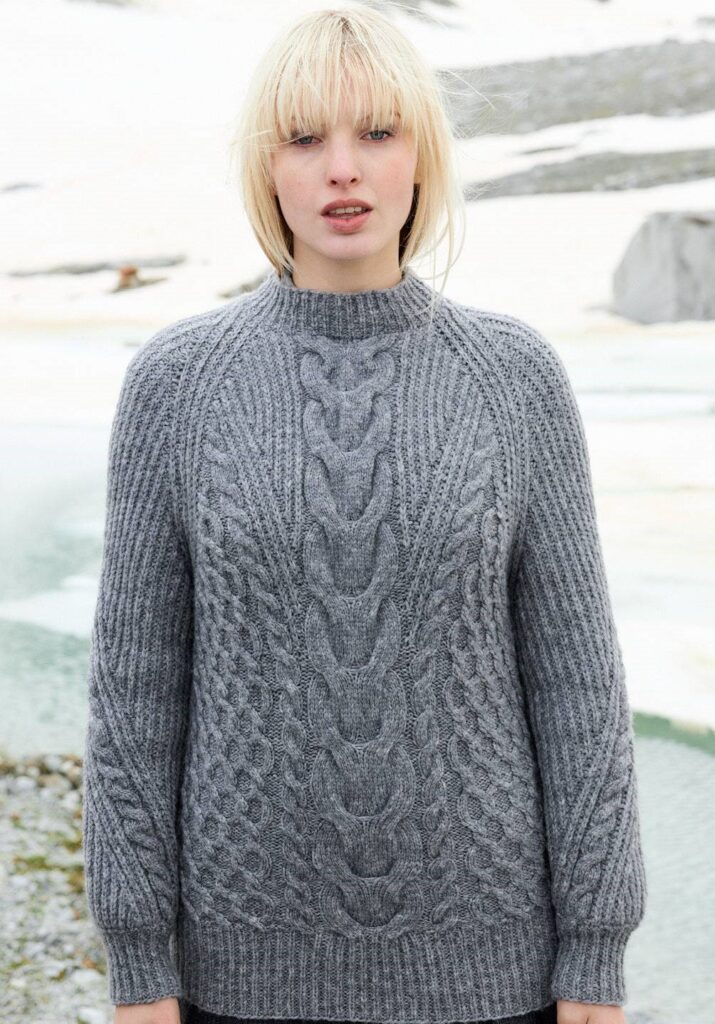 knitted pullover