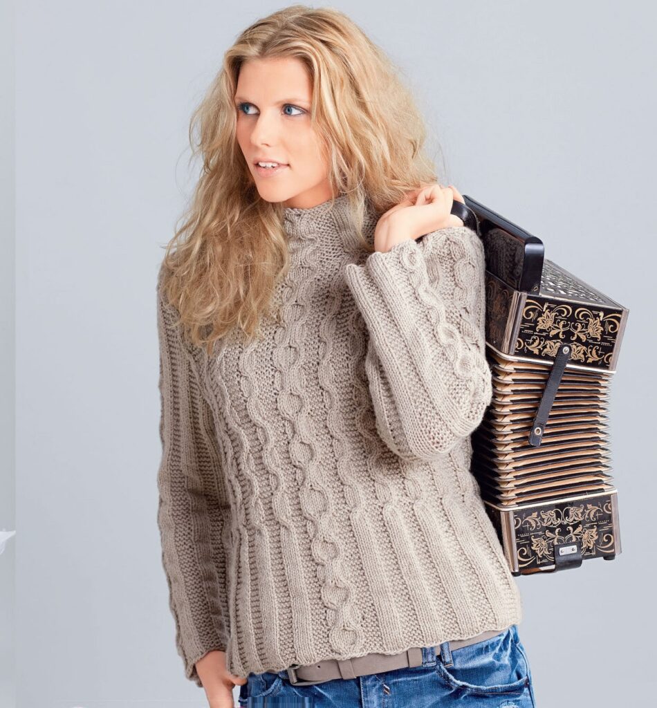 knitted pullover