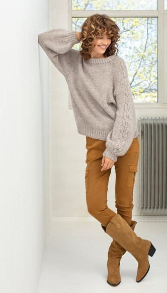 knitted pullover