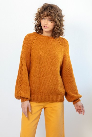 knitted pullover