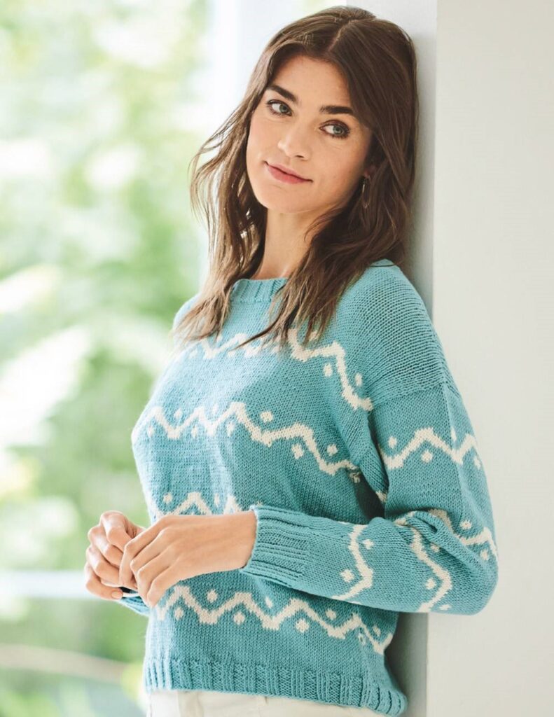 knitted pullover