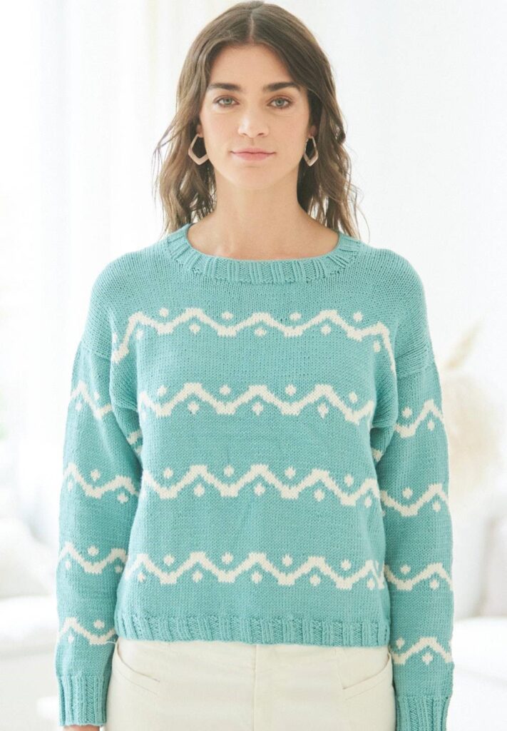 knitted pullover