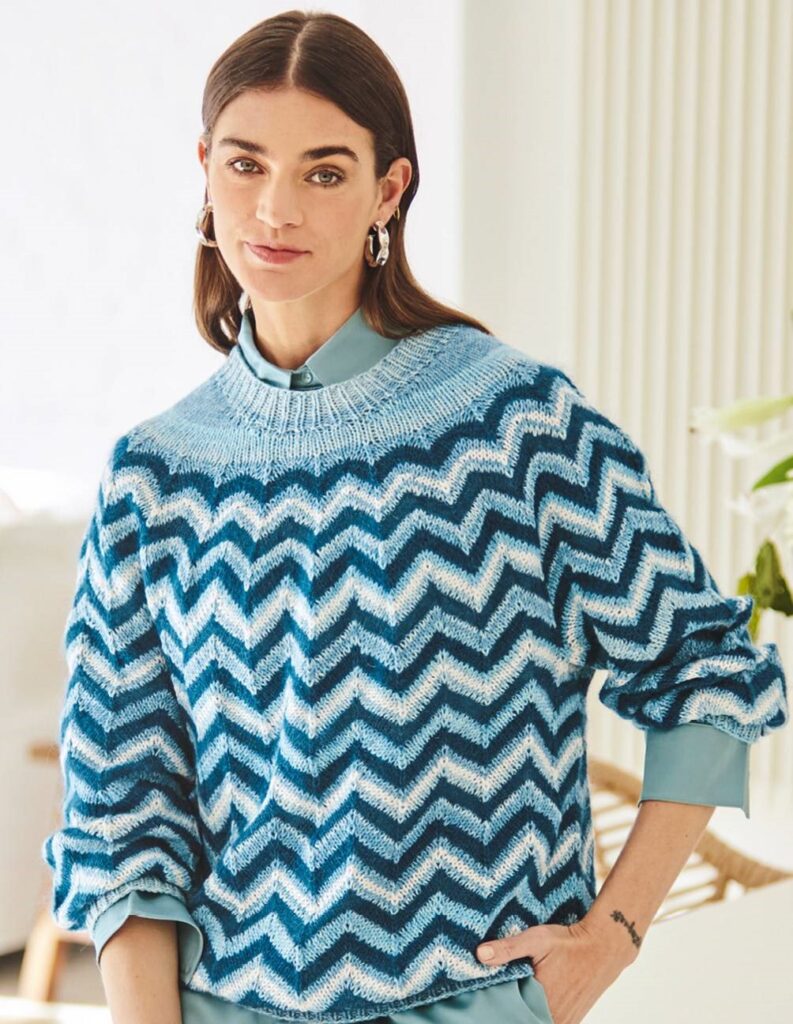 knitted pullover