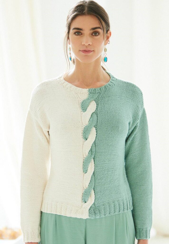 knitted pullover