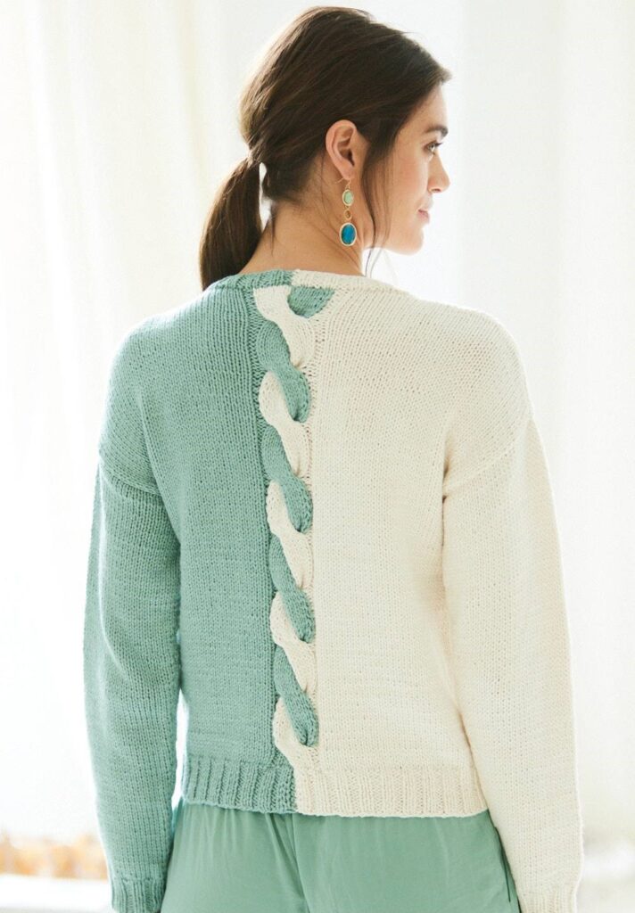 knitted pullover