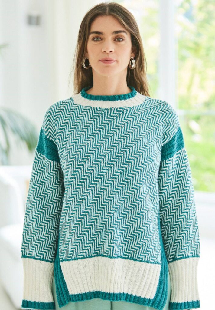 knitted pullover