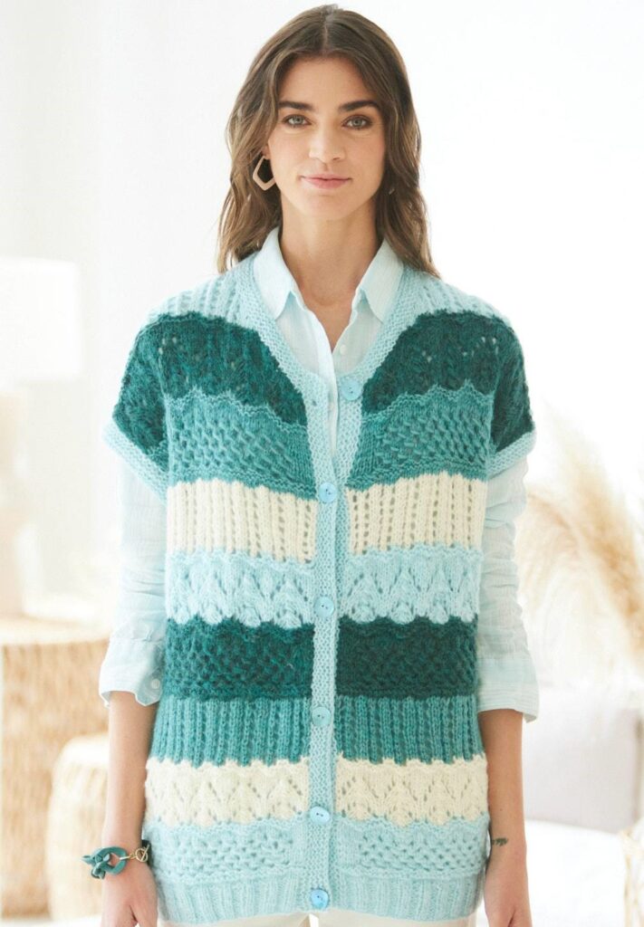 knitted vest