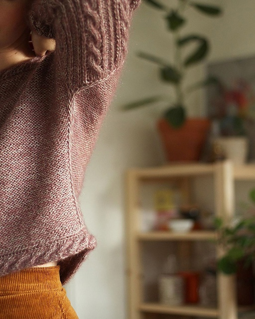 knitted pullover