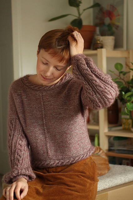 knitted pullover