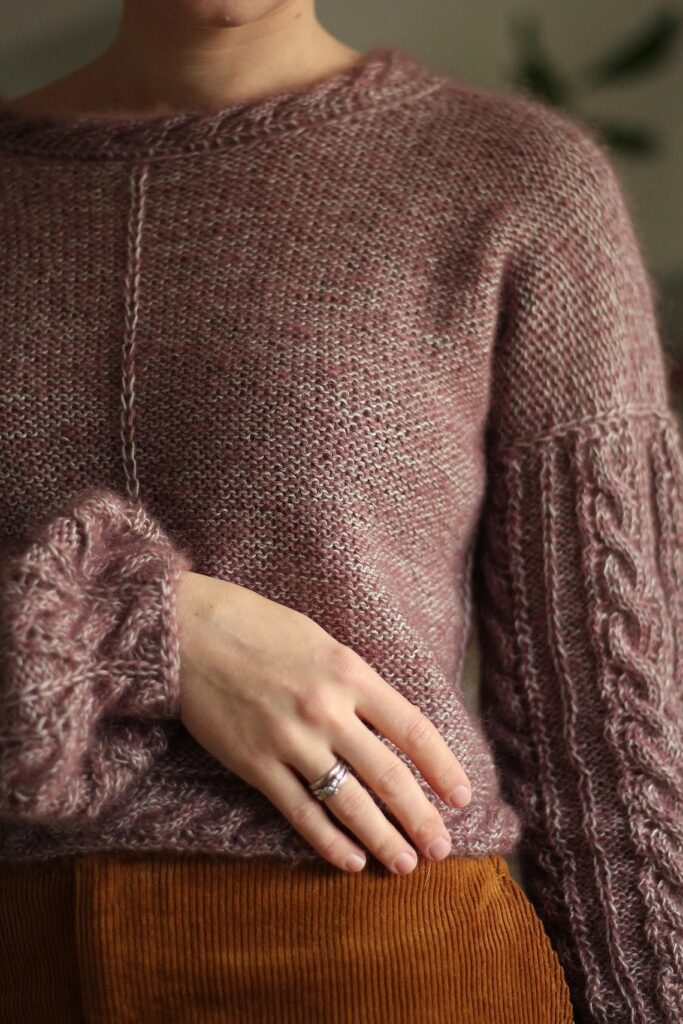 knitted pullover