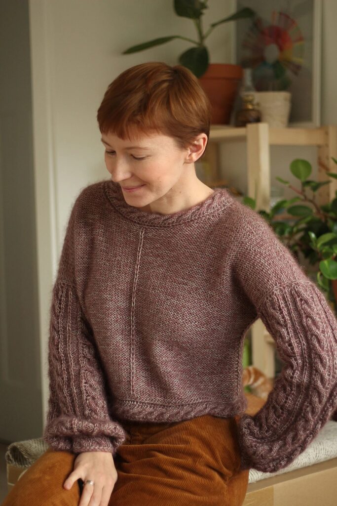 knitted pullover