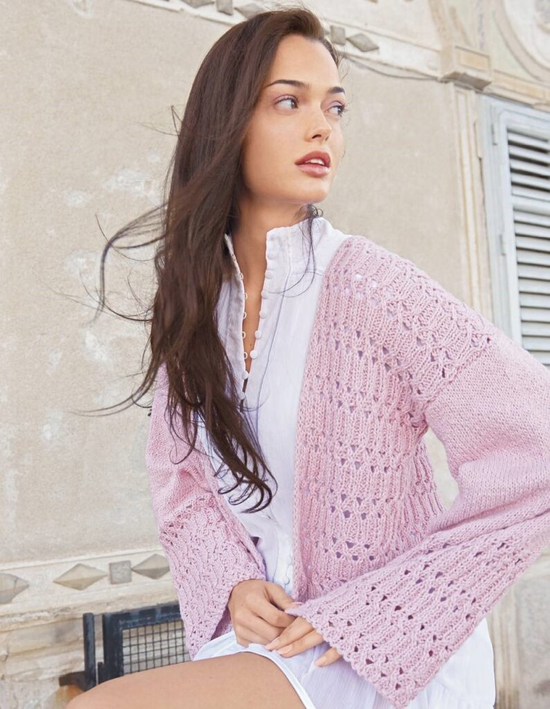 knitted cardigan