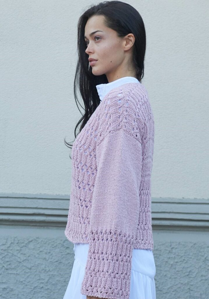 knitted cardigan