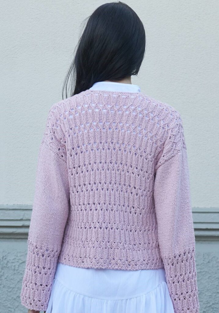 knitted cardigan