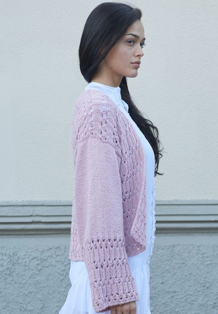 knitted cardigan