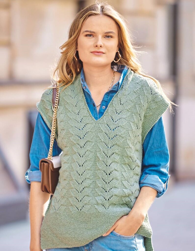 knitted vest