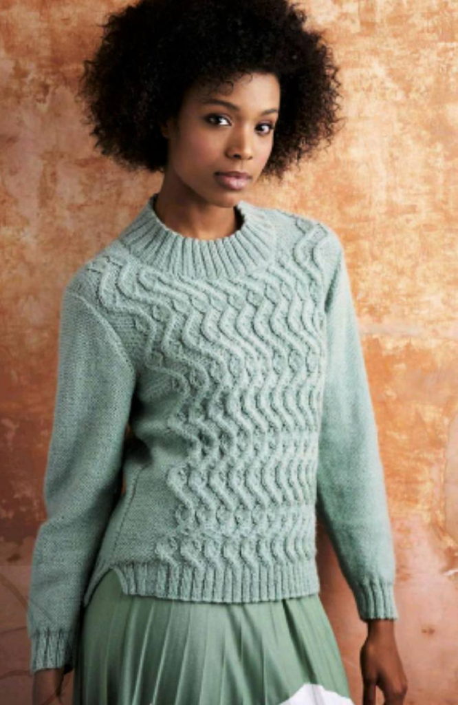 knitted pullover