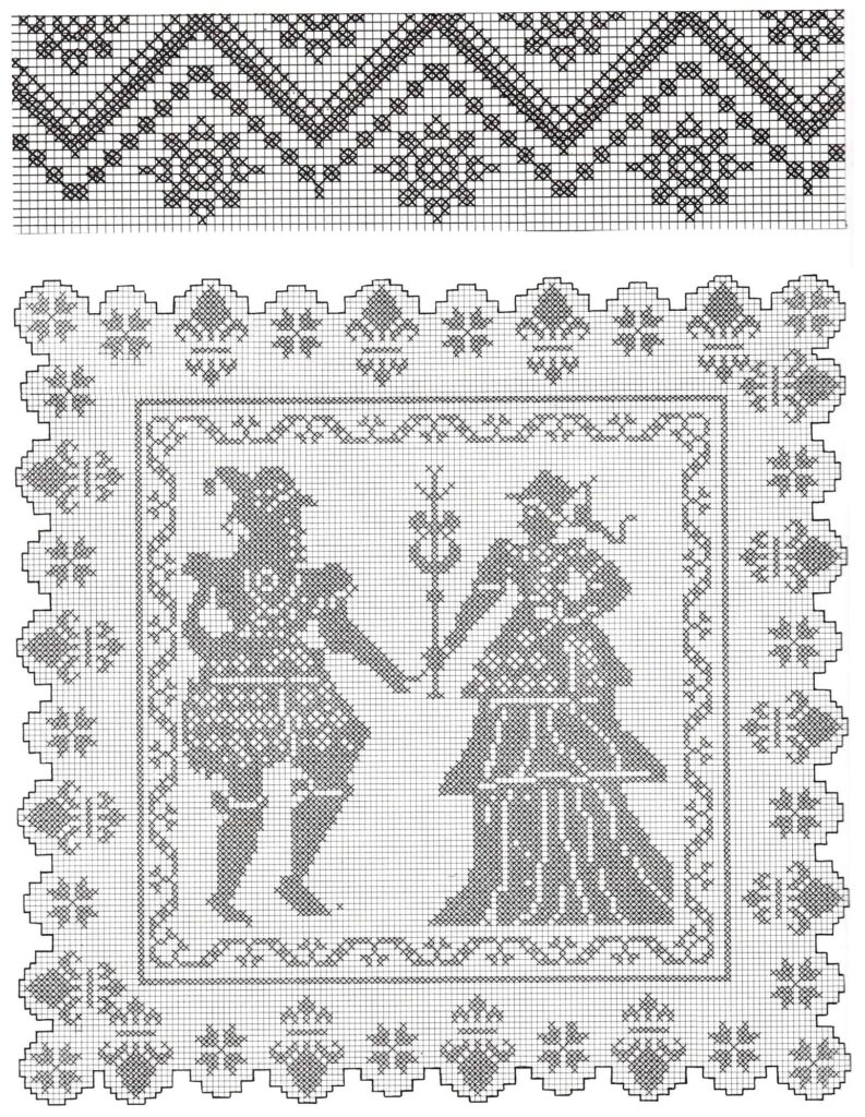 филейное вязание