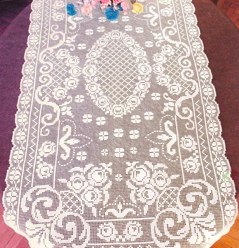 филейное вязание
