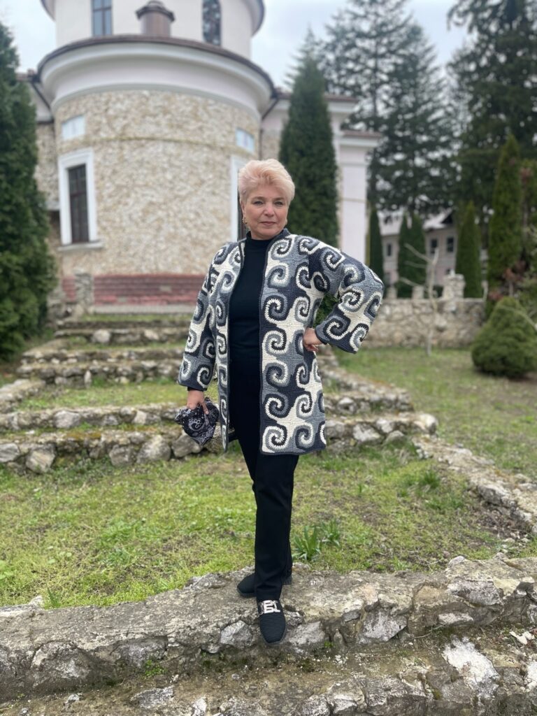 вязаный кардиган