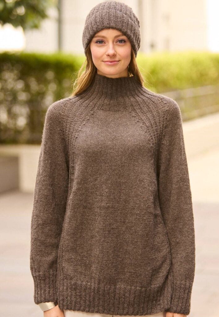 вязаный пуловер