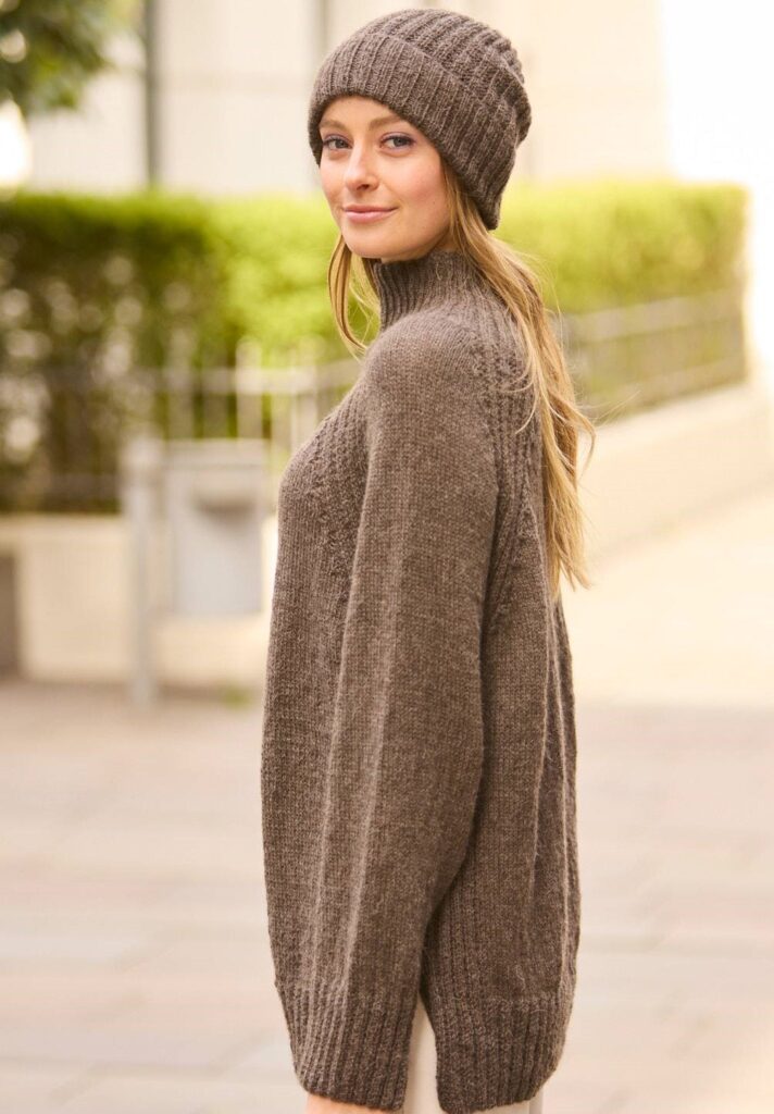 вязаный пуловер