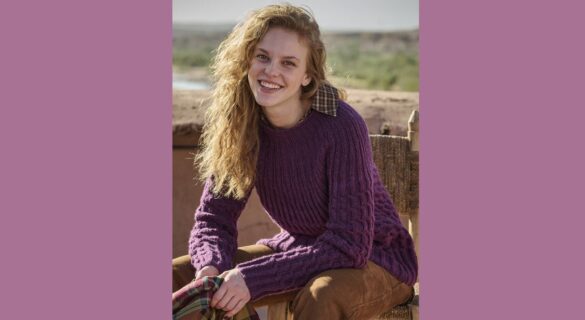 вязаный пуловер