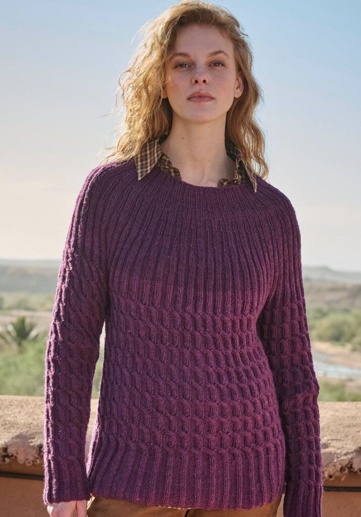 вязаный пуловер