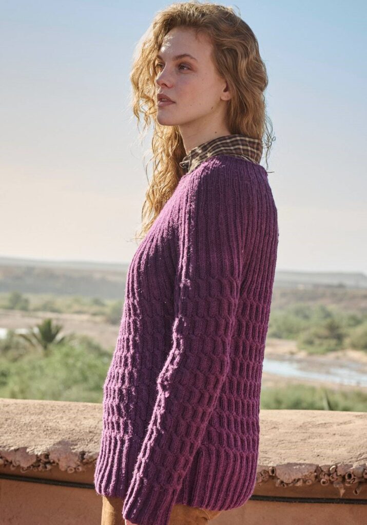 вязаный пуловер