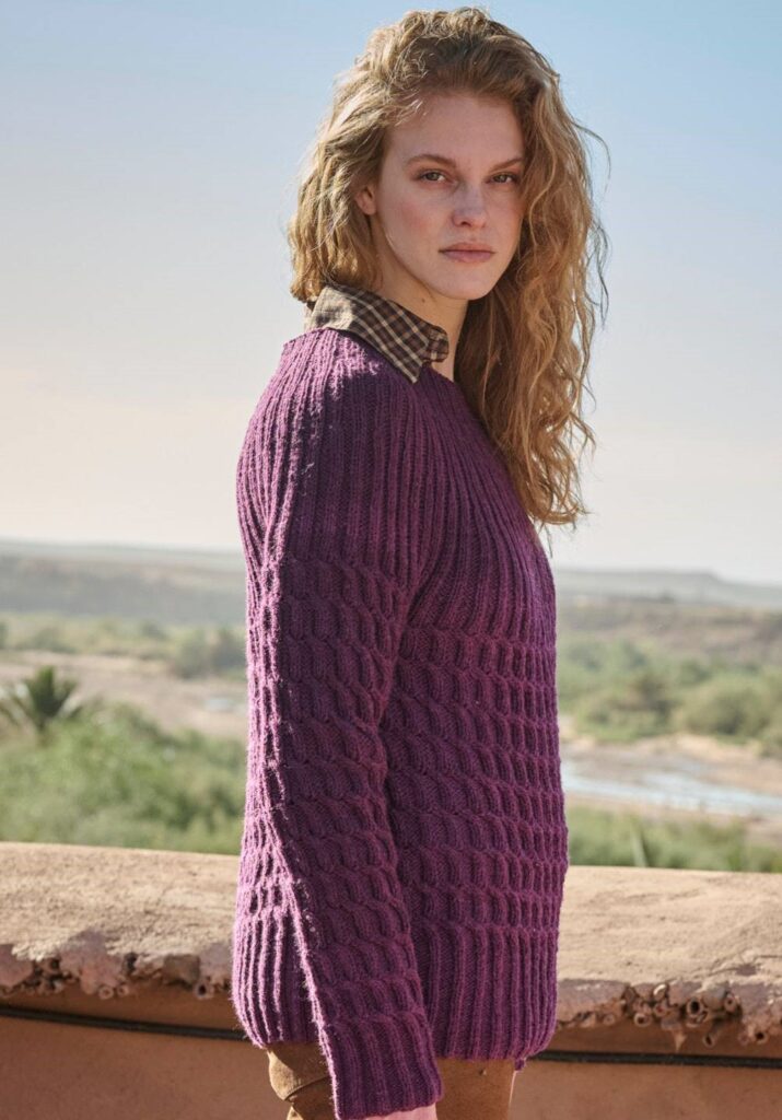 вязаный пуловер