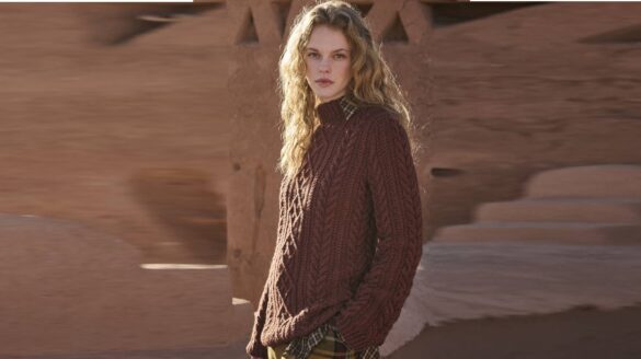 вязаный пуловер