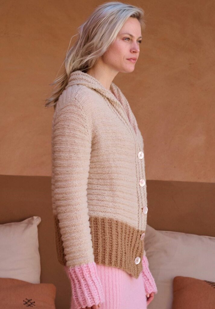 вязаный жакет