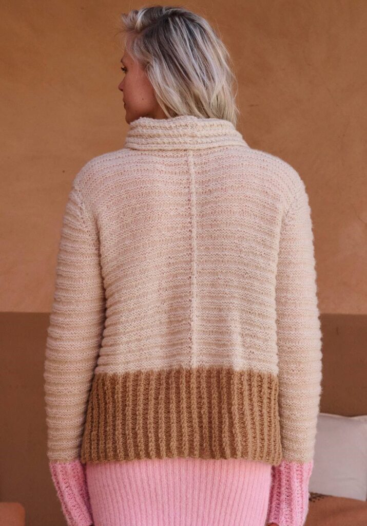 вязаный жакет