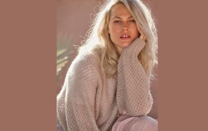 вязаный пуловер