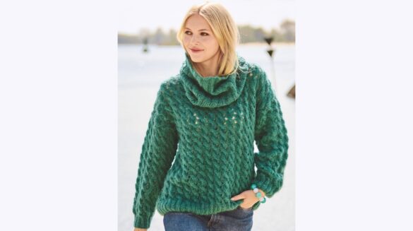 вязаный пуловер