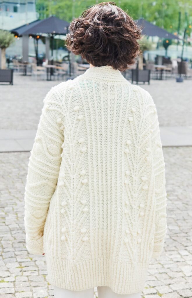 вязаный кардиган