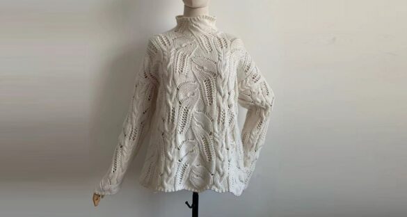 вязаный пуловер