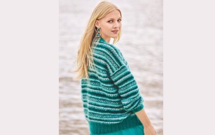 вязаный жакет