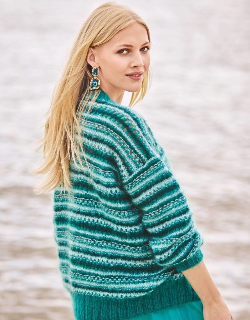 вязаный жакет