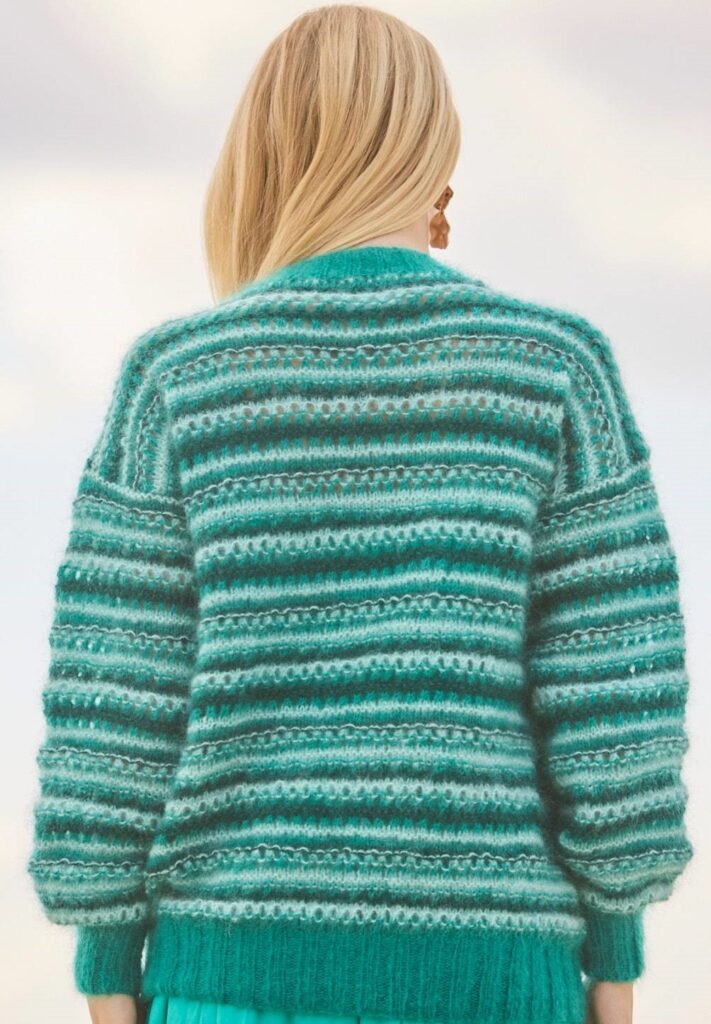 вязаный жакет