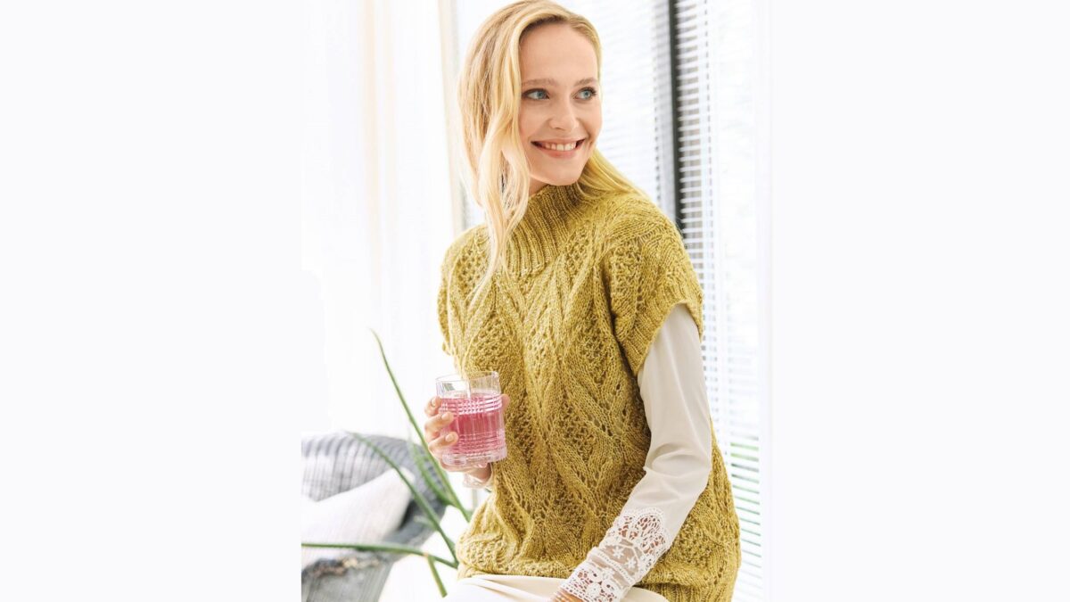 Жилет свободного силуэта